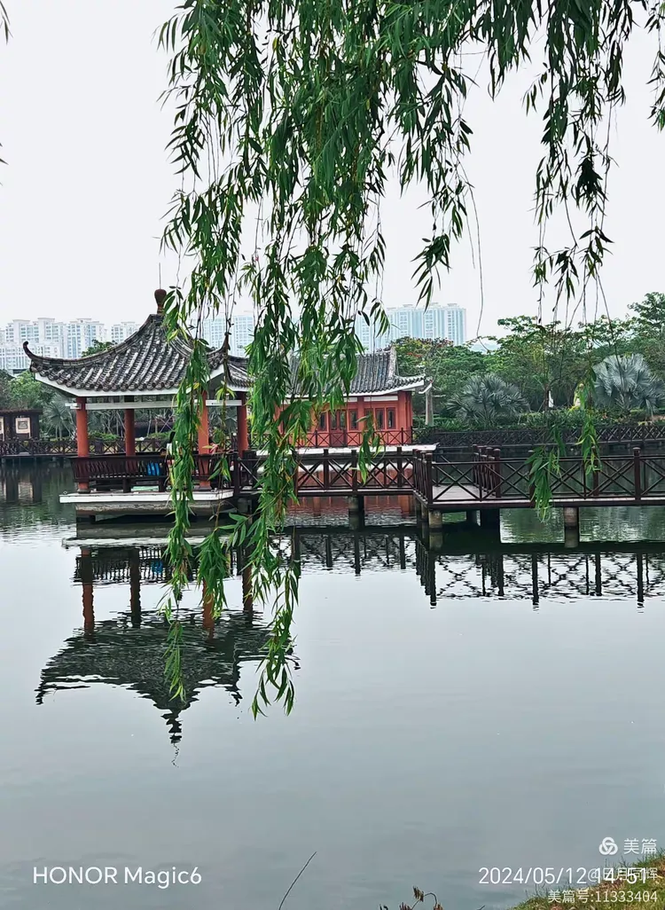 霞东公园小苏州,风光旖旎画中游一一饶平一日游之霞东公园